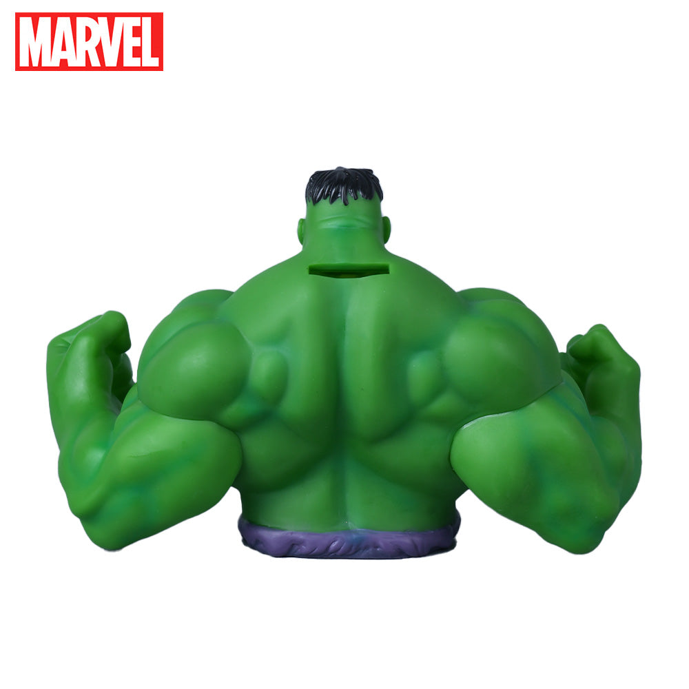 Marvel Avengers Bust Hulk 7.8" PVC Bank | Hulk Coin Bank for Home Decor & Gifts