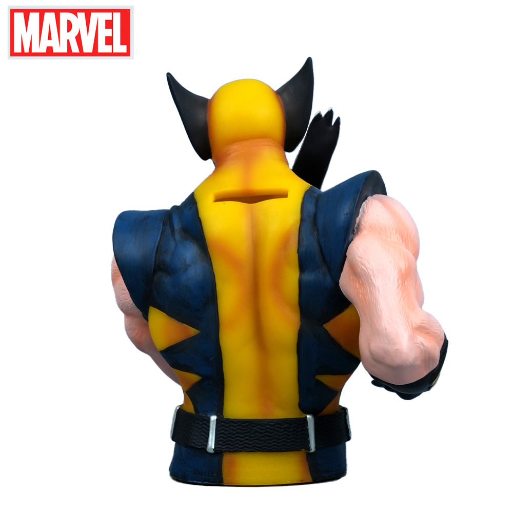 Marvel Wolverine 7.4" PVC Figural Bank | Wolverine Coin Bank for Marvel Fans