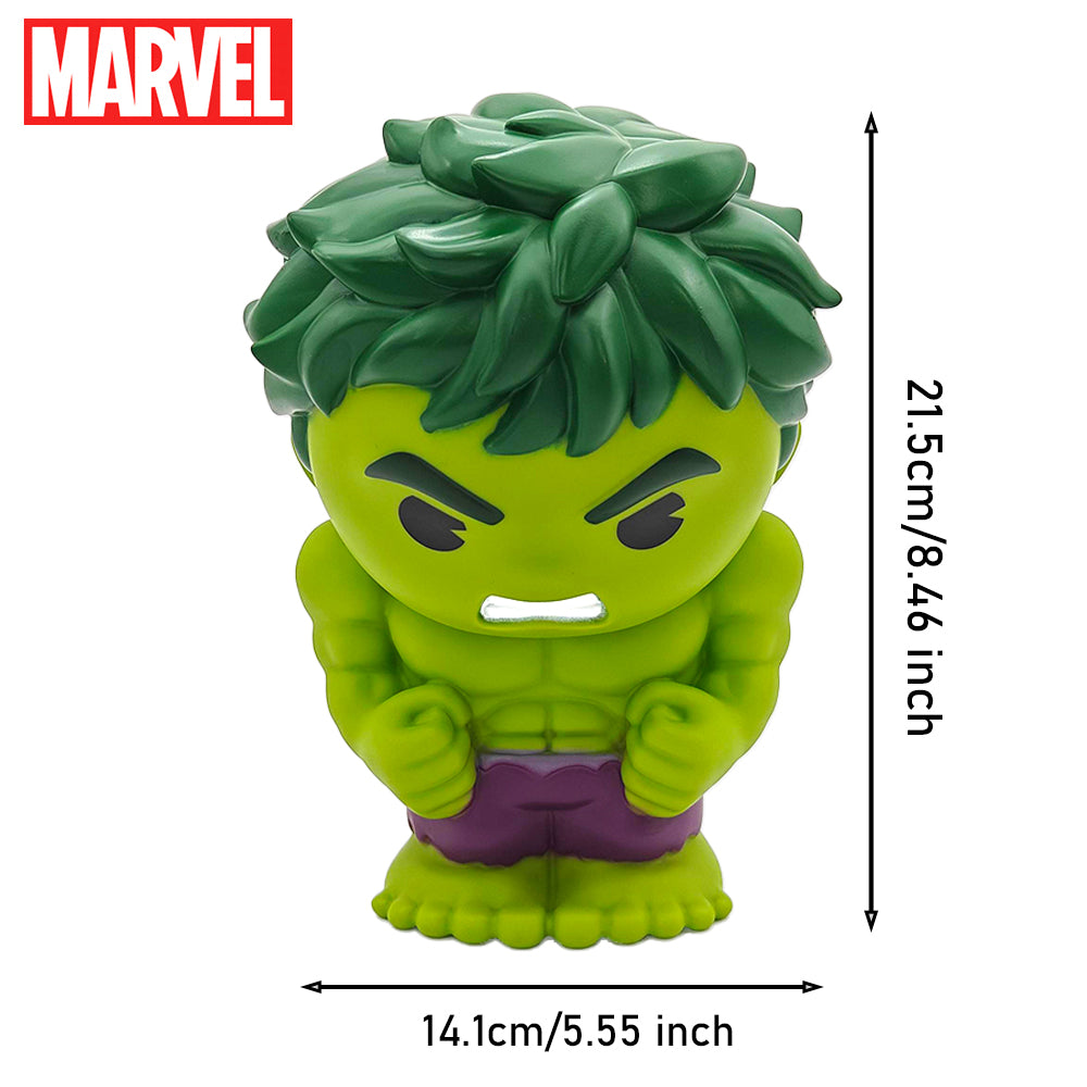 Marvel Hulk 8.46" PVC Figural Bank | Coin Bank Collectible Gift for Marvel Fans