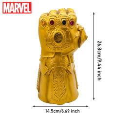 Marvel Avengers Infinity Gauntlet 9.44" PVC Bank | Infinity Gauntlet Coin Bank for Marvel Fans