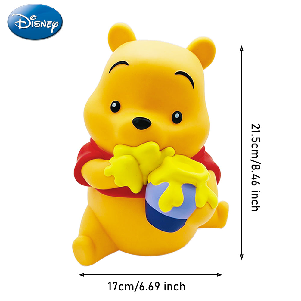 Disney Winnie The Pooh 8.46" Piggy Bank | Winnie The Pooh Coin Bank for Disney Fans