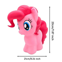 My Little Pony Pinkie Pie 7.87" PVC Figural Bank | Coin Bank for Collectors Decor Gift