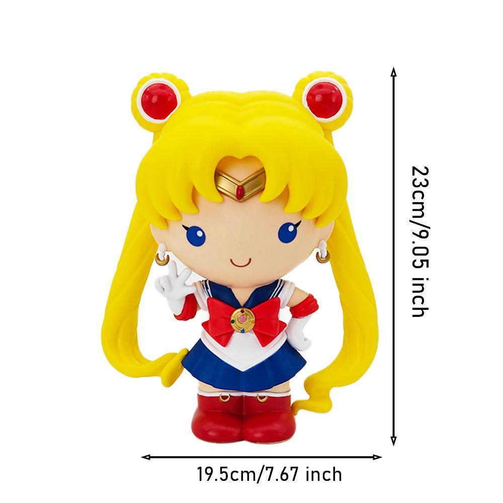 Sailor Moon 9.05" PVC Bank | Sailor Moon Coin Bank for Anime Fans