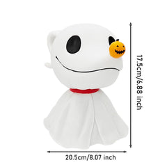 Nightmare Before Christmas Zero 6.88" PVC Figural Bank | Zero Coin Bank for Halloween & Collectors