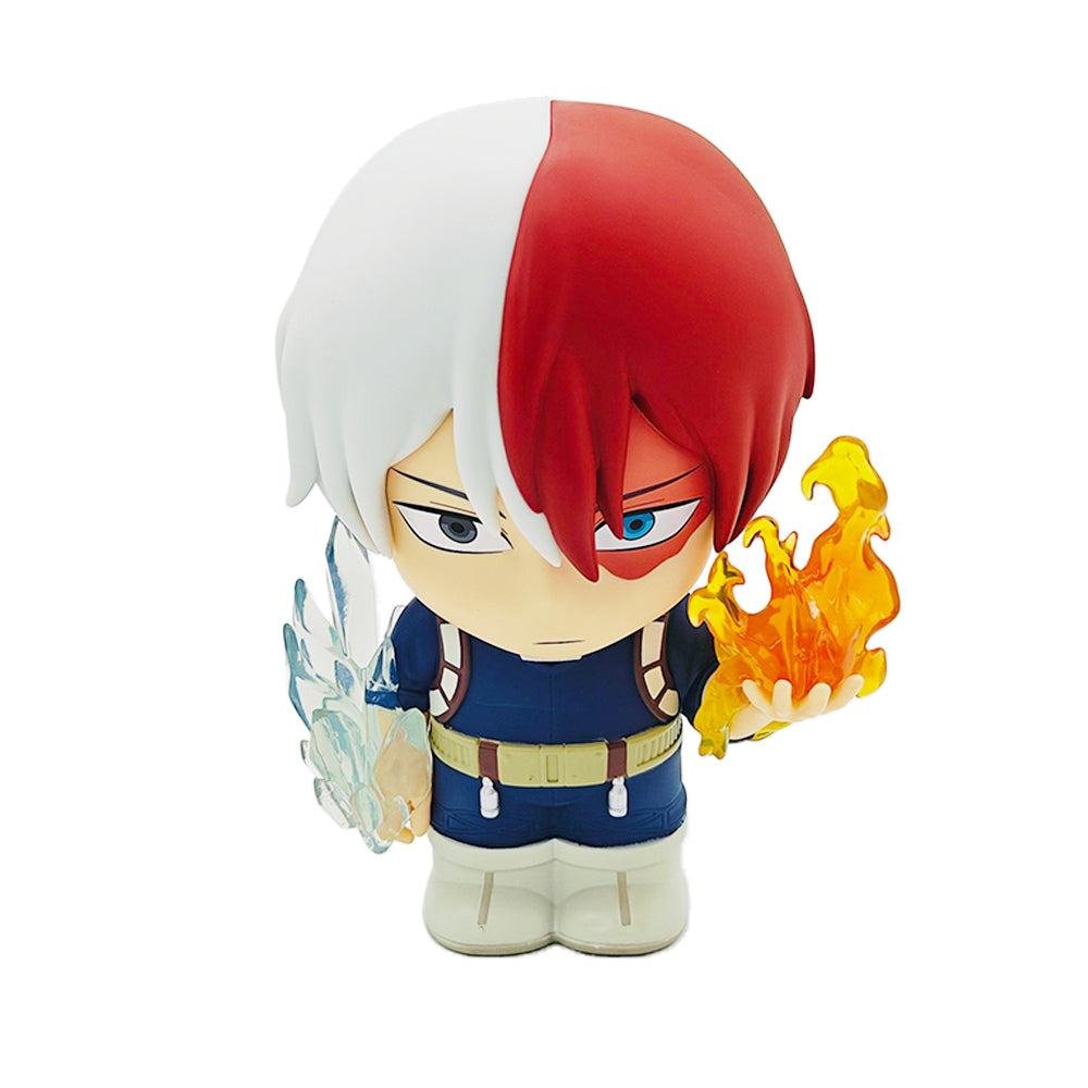 My Hero Academia Todoroki 8.07" PVC Figural Bank | Coin Bank for Anime Collectors Decor Gift