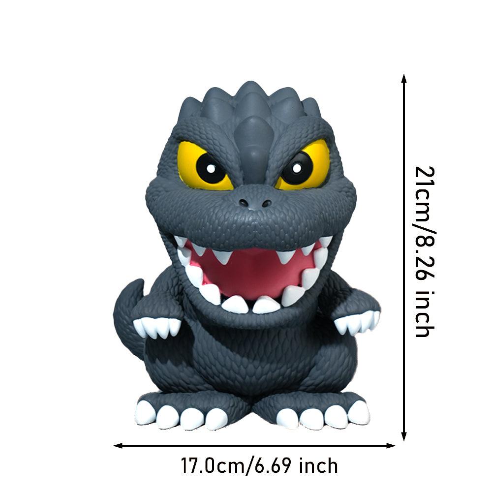 Godzilla 8.26" PVC Figural Bank | Godzilla Coin Bank for Fans & Collectors