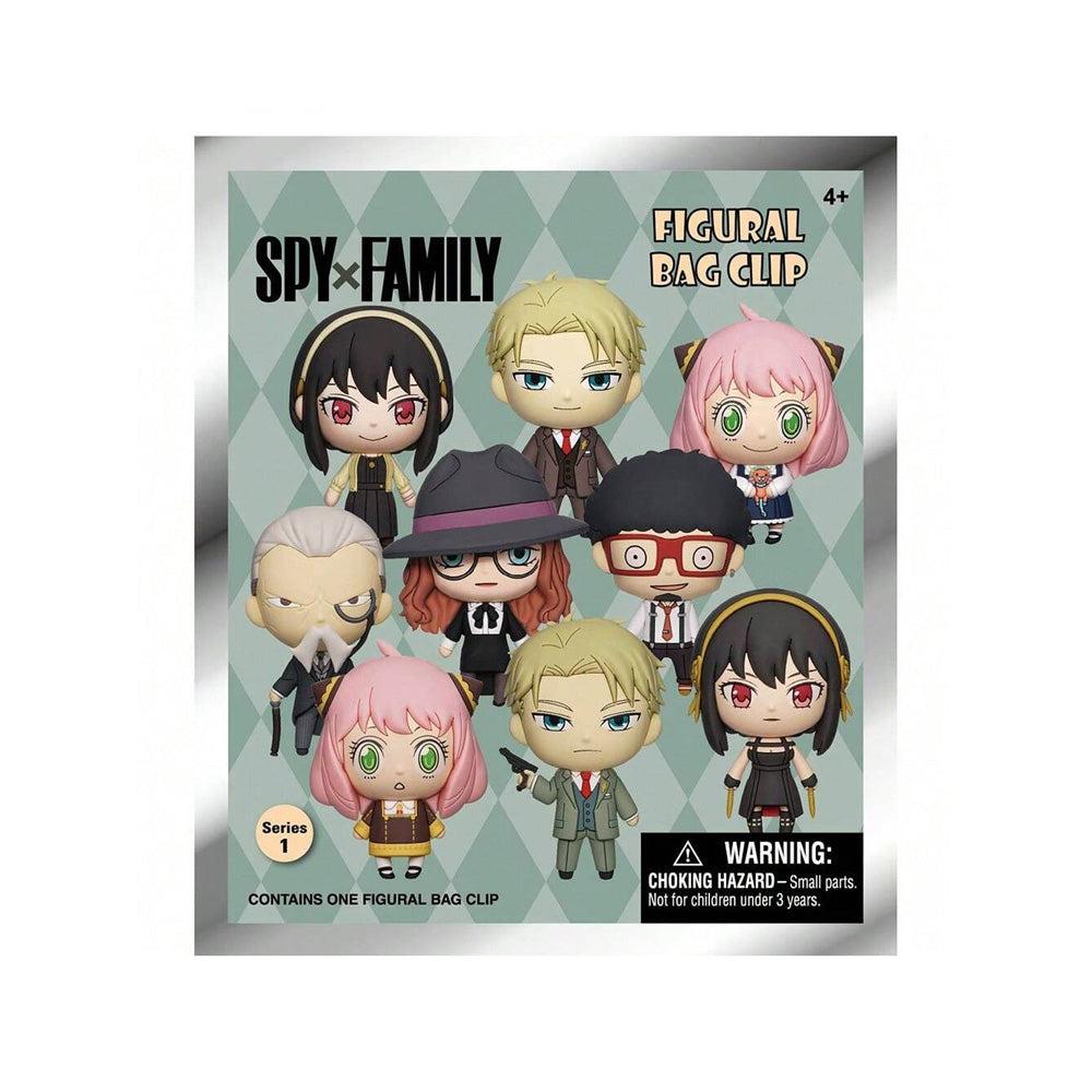 Spy x Family Series 1 Blind Box 3D Foam Bag Clip Collectible Keychain