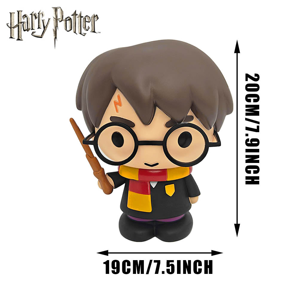 HARRY POTTER 7.9" Cute Figural PVC Bank | Harry Potter Piggy Bank for Kids & Collectors