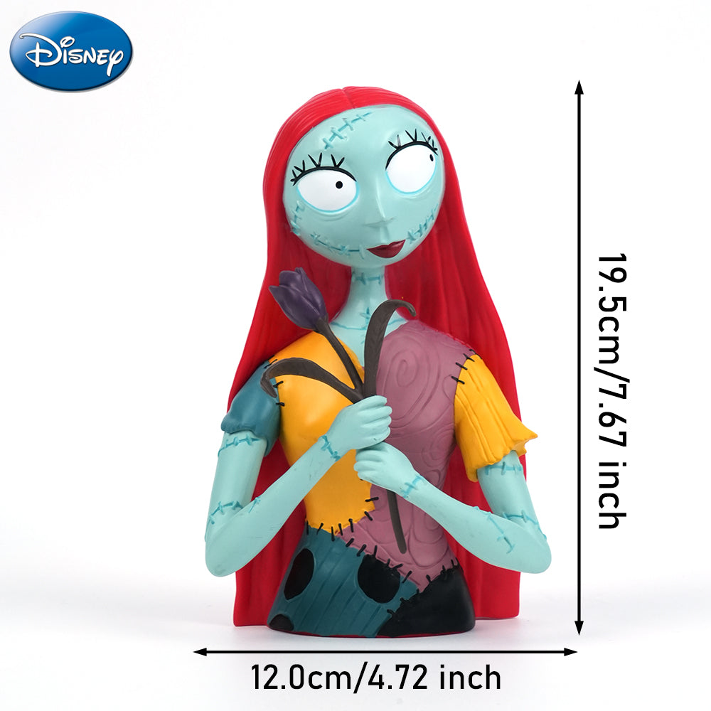 Disney The Nightmare Before Christmas Sally 7.67" PVC Figural Bank | Sally Coin Bank for Halloween Fans