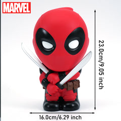 Marvel Deadpool 9.05" Figural Bank | Deadpool Coin Bank for Marvel Fans