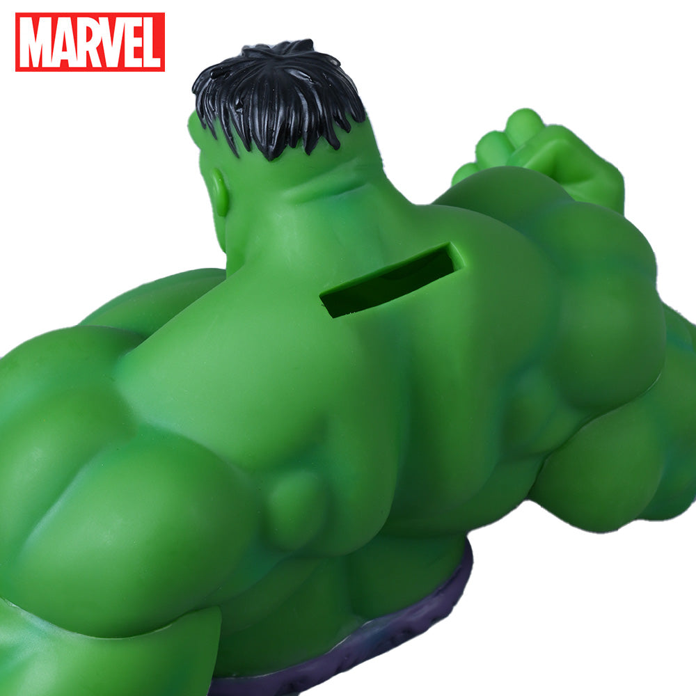 Marvel Avengers Bust Hulk 7.8" PVC Bank | Hulk Coin Bank for Home Decor & Gifts