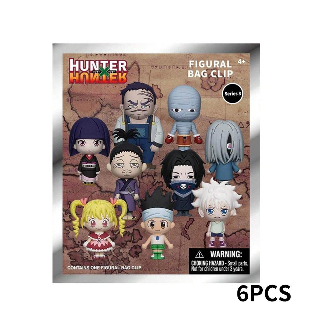 HUNTER×HUNTER Series 3 Blind Box 3D Foam Bag Clip Collectible Keychain