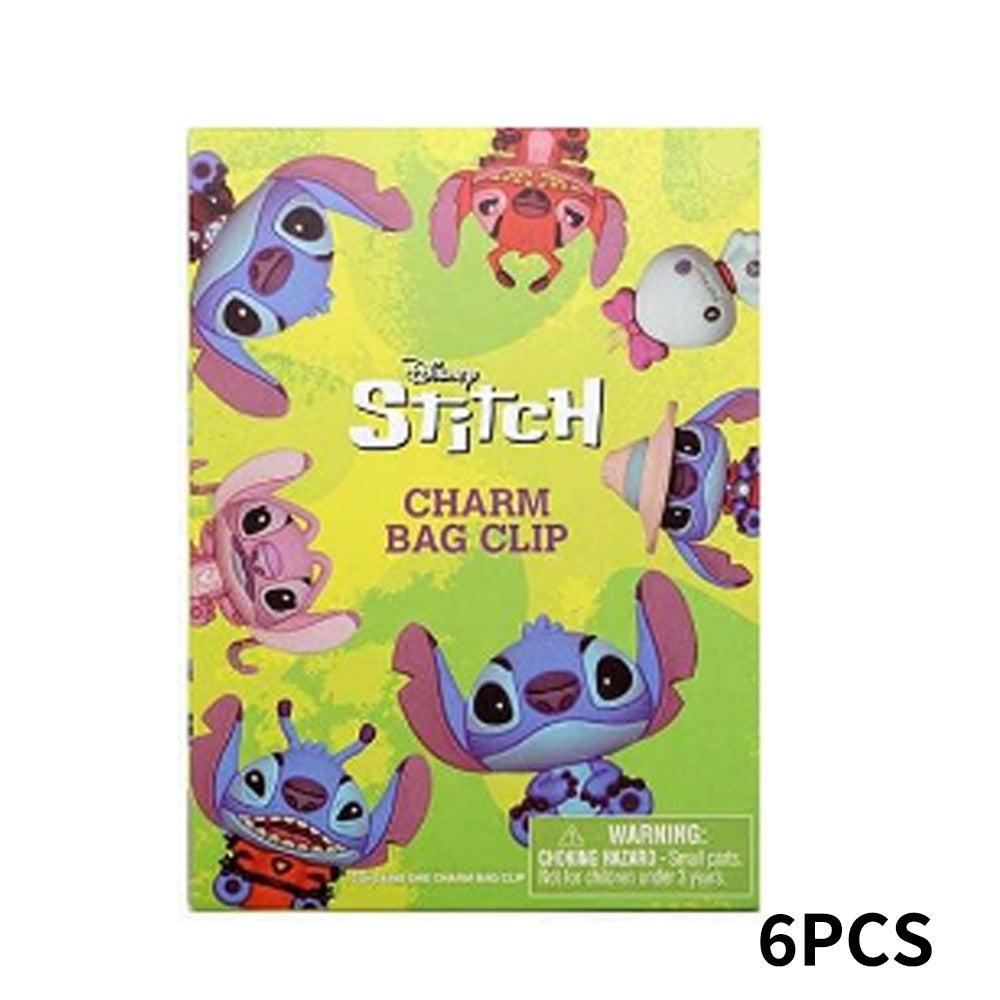 Disney Stitch Series Blind Box 3D Foam Bag Clip Collectible Keychain