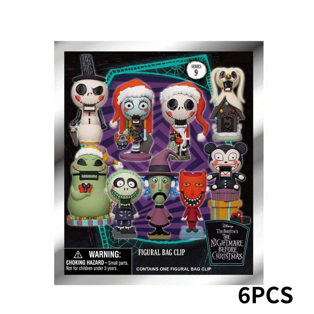 Disney The Nightmare Before Christmas Series 9 Blind Box 3D Foam Bag Clip Collectible Keychain