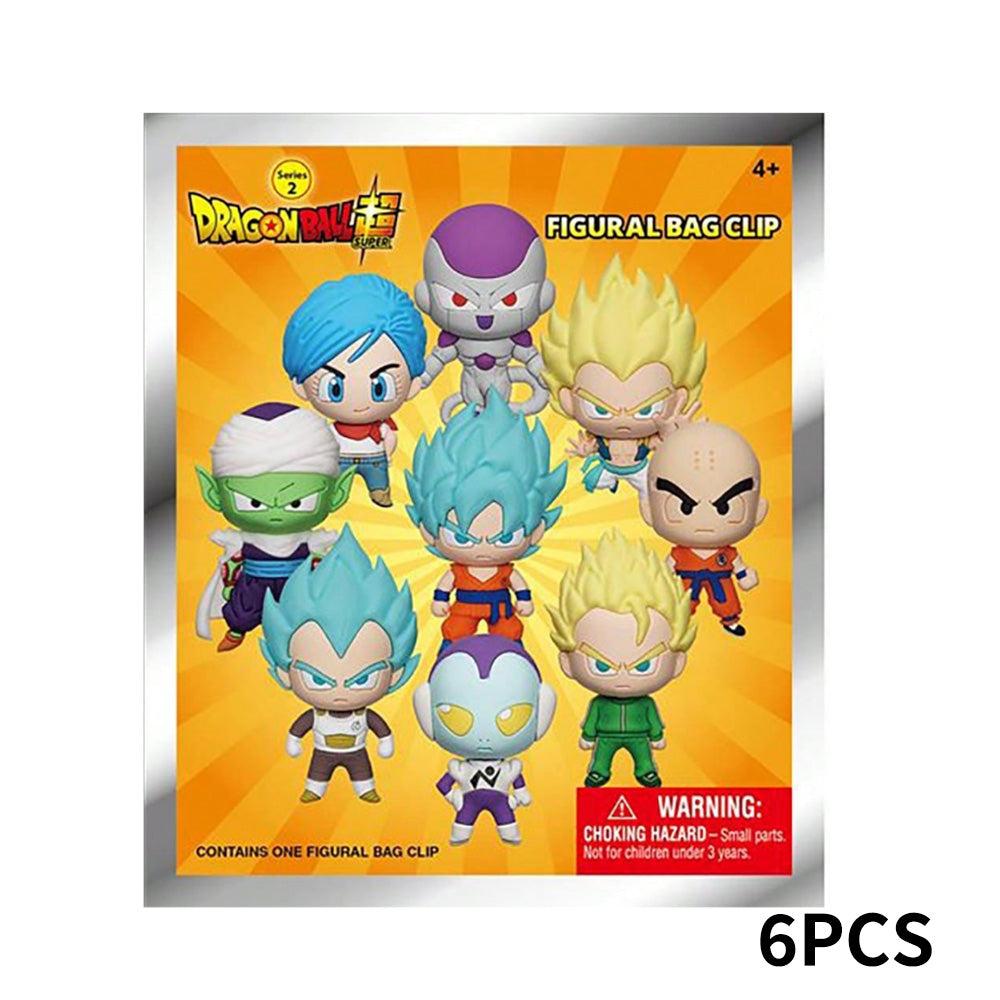 Dragon Ball Super Series 2 Blind Box 3D Foam Bag Clip Collectible Keychain