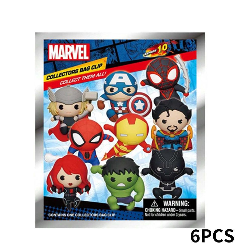 Marvel Series 10 Blind Box 3D Foam Bag Clip Collectible Keychain