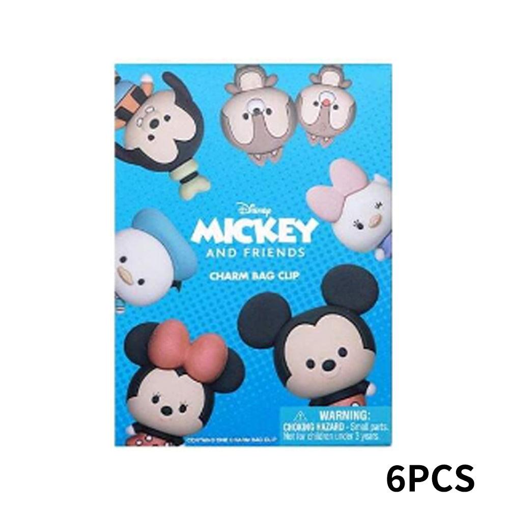 Disney Mickey and Friends Series Blind Box 3D Foam Bag Clip Collectible Keychain