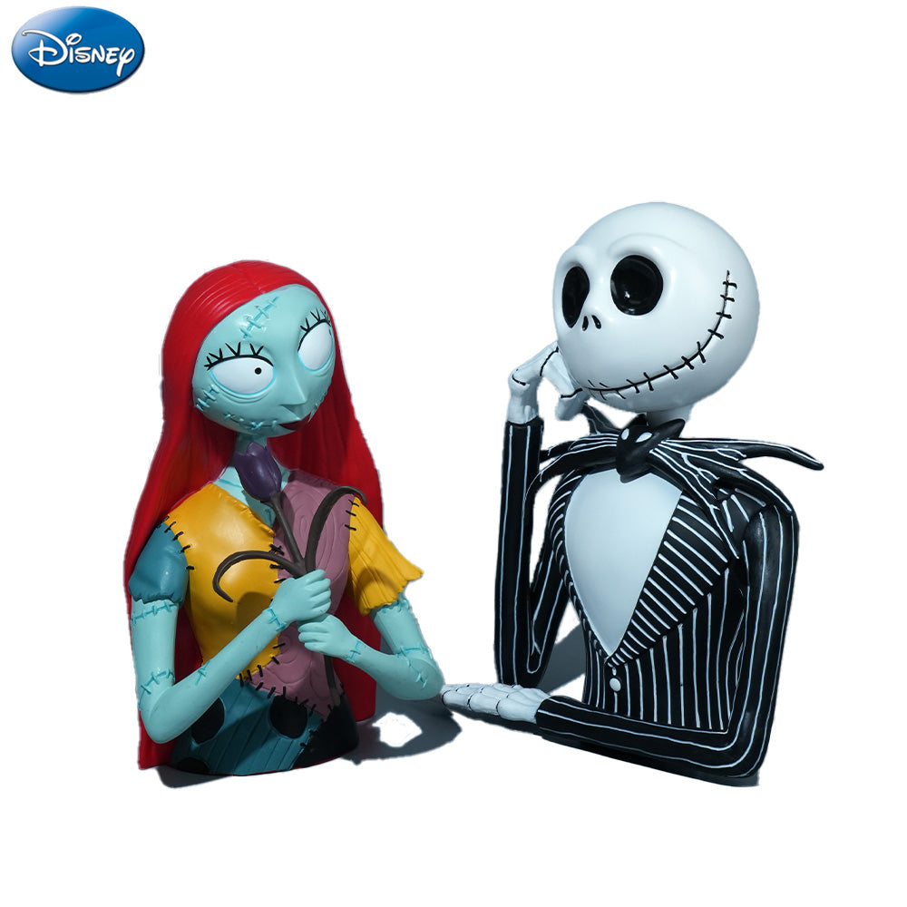 Disney The Nightmare Before Christmas Jack 7.9" PVC Bank | Jack Skellington Coin Bank for Halloween & Gifts