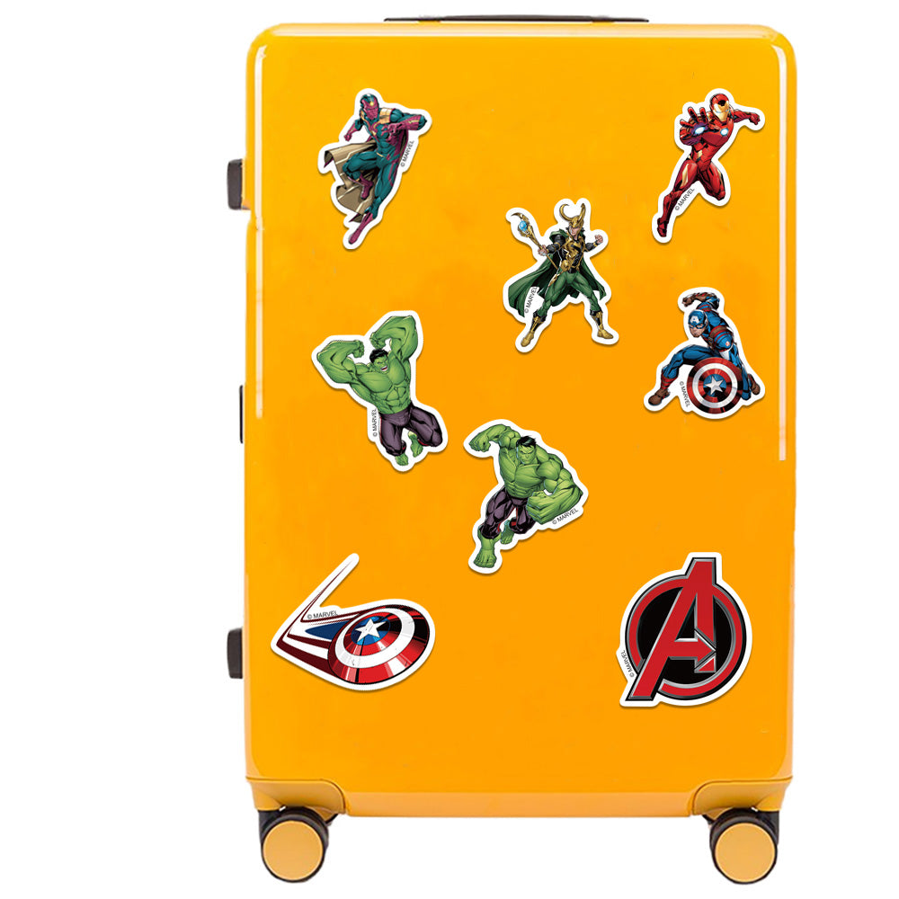 Marvel Waterproof PVC Stickers Cartoon Collectible Decoration 50PCS Per Pack