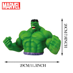 Marvel Avengers Bust Hulk 7.8" PVC Bank | Hulk Coin Bank for Home Decor & Gifts