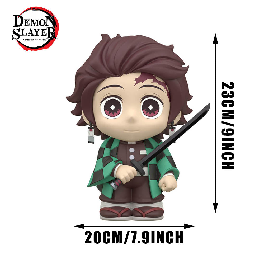 Demon Slayer Tanjiro 9" PVC Figural Bank | Tanjiro Coin Bank for Anime Collectors